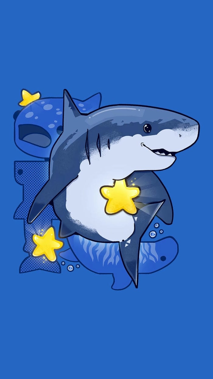 Chia sẻ ảnh cá mập chibi cute hút mắt