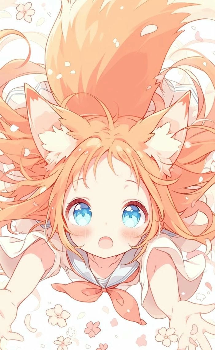 Chiêm ngưỡng ngay ảnh cáo chibi cute độc đáo