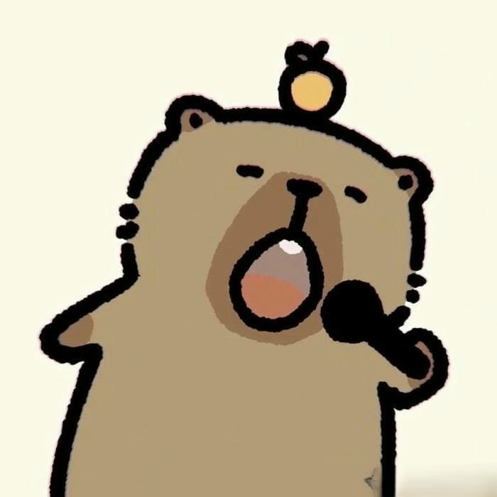 Chiêm ngưỡng bộ hình capybara chibi