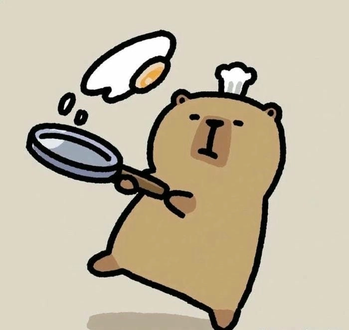 Tổng hợp hình ảnh capybara cute chibi