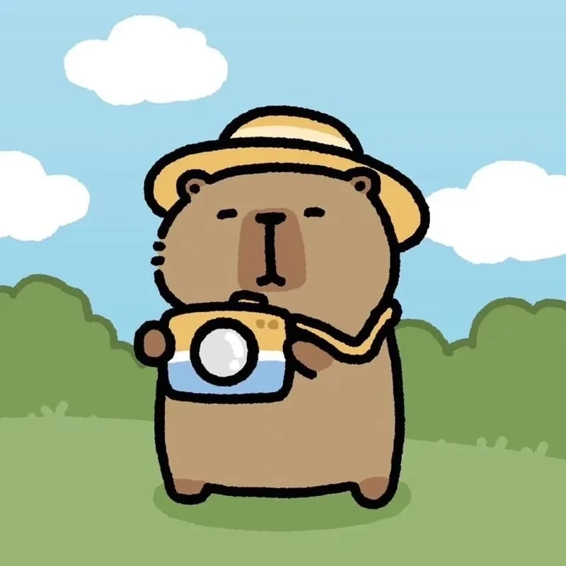 Khám phá avatar hình nền capybara chibi hot