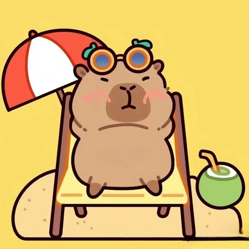 Gợi ý hình vẽ hình vẽ capybara chibi hay