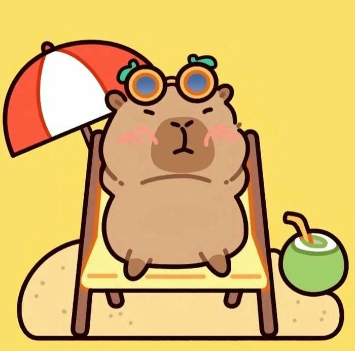 Bộ sưu tập hình capybara chibi cute