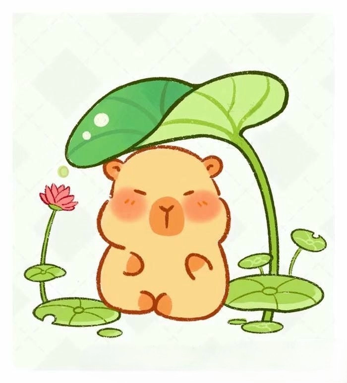 Cập nhật hình ảnh capybara chibi mới