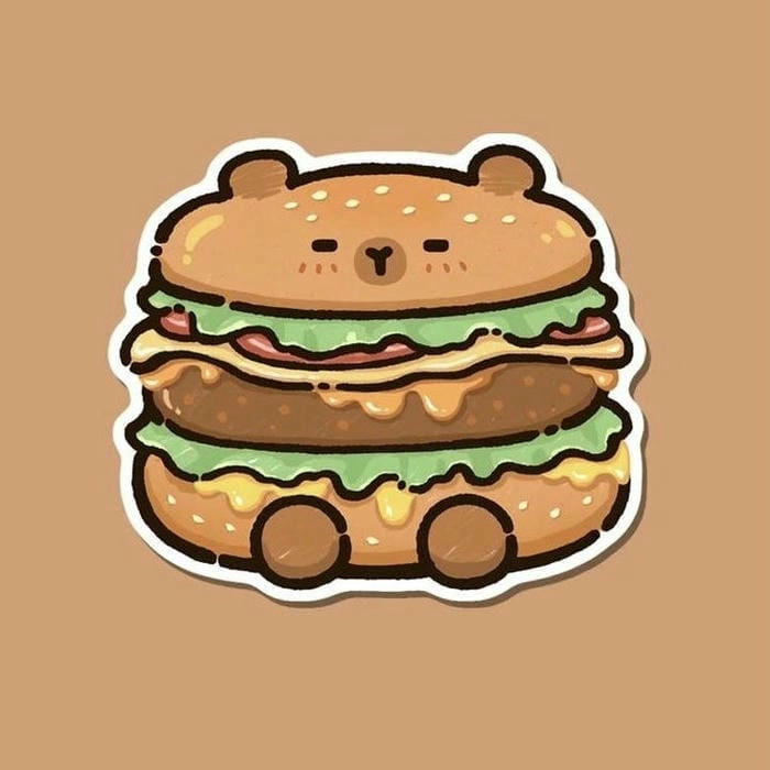 Học cách vẽ capybara chibi đơn giản