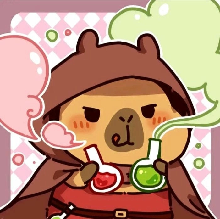 Cùng xem hình vẽ capybara chibi cute