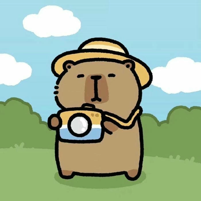 Chiêm ngưỡng hình ảnh nền hình ảnh nền capybara chibi