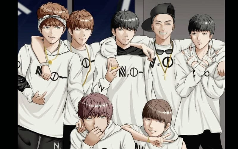 Hình bts chibi cực kỳ đáng yêu