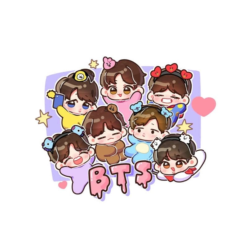 Tổng hợp anh chibi bts ngộ nghĩnh