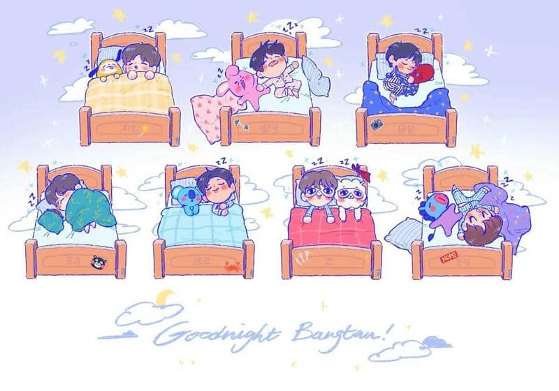 Khám phá bts anime chibi cute hot