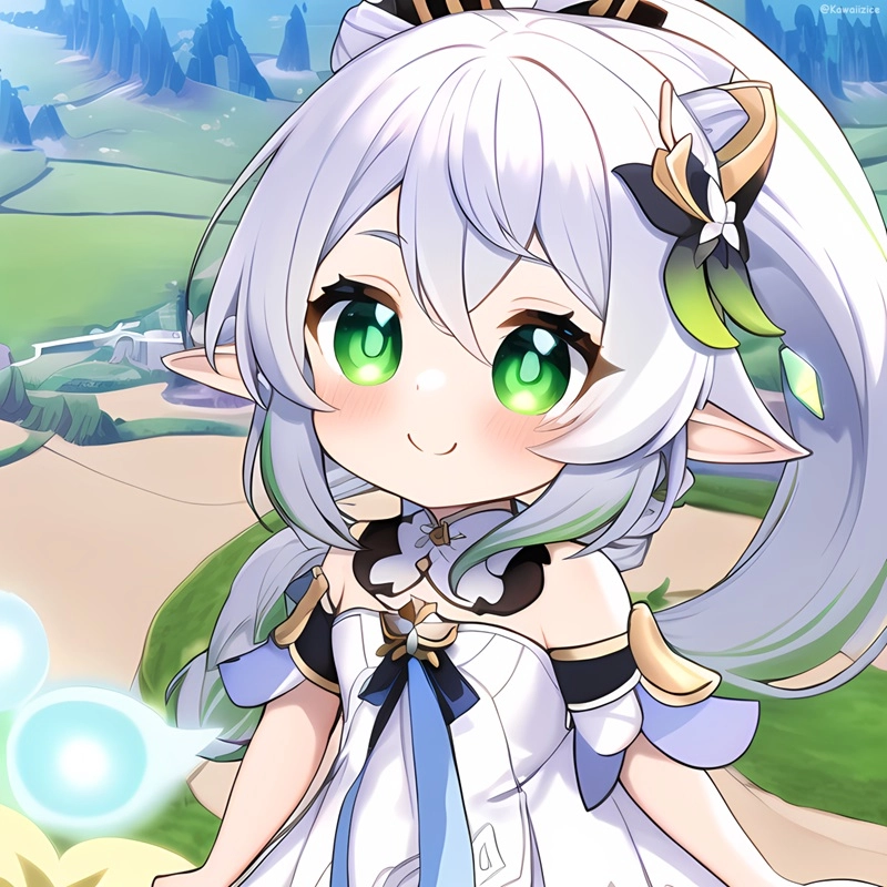 Hình ảnh dễ thương từ chibi genshin impact