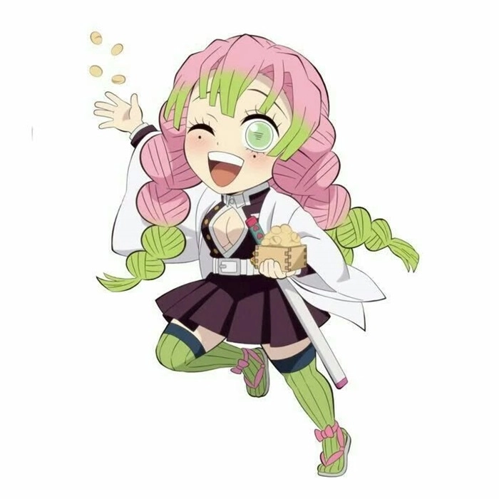 Phong cách anime chibi mitsuri độc đáo cuốn hút