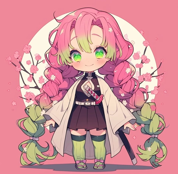 Khám phá chibi mitsuri icons pinterest siêu đẹp