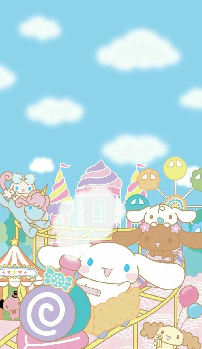 Bộ ảnh chibi cinnamoroll dễ thương hết nấc