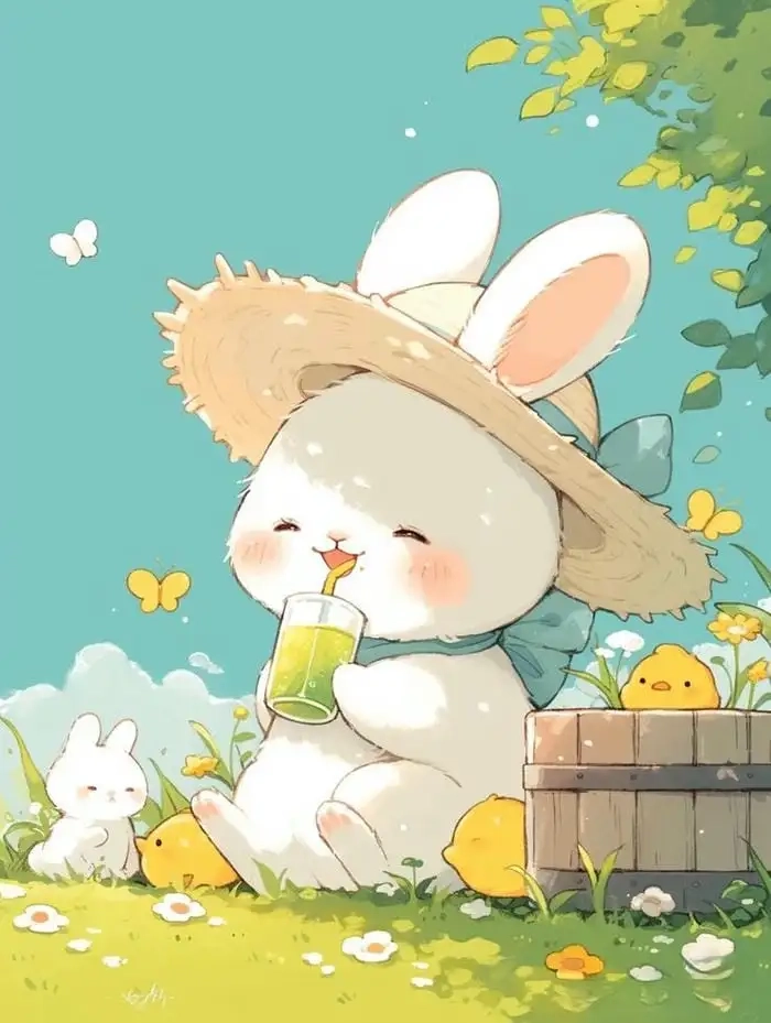 Thỏ con dễ thương chibi được fan anime cực kỳ yêu thích
