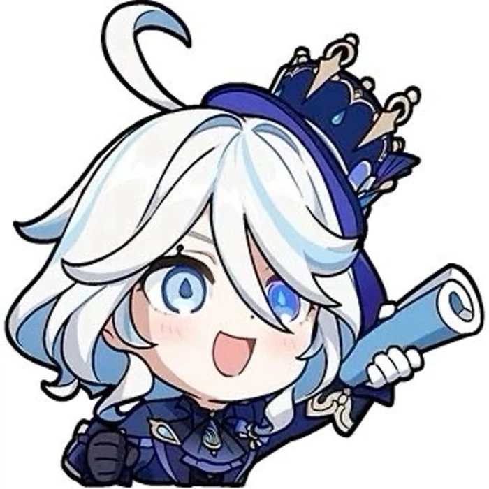 Gây sốt với bản vẽ genshin impact furina chibi