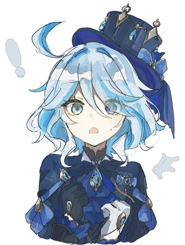 Ảnh furina chibi transparent tải cực nhanh