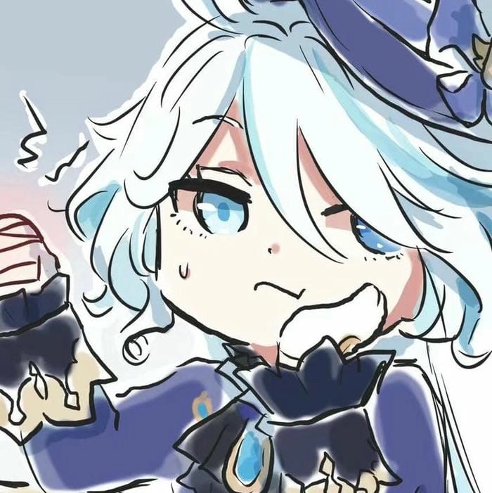 Hình ảnh furina chibi transparent png dễ tải