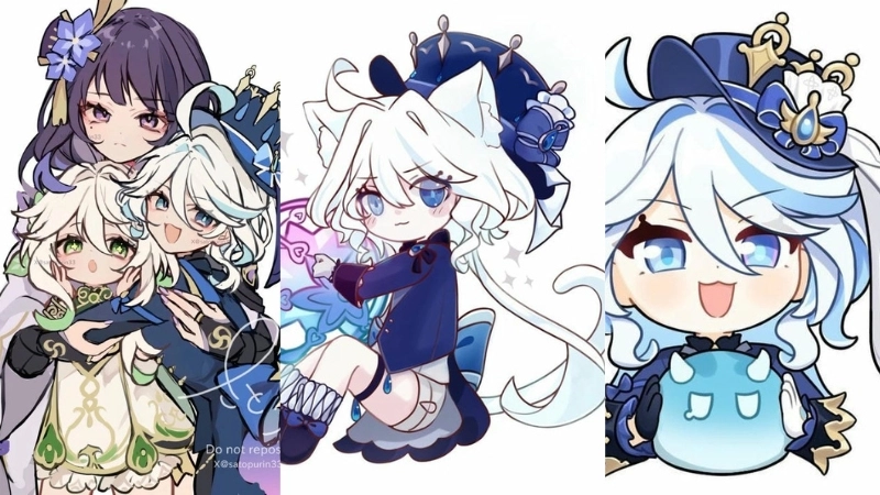 Ảnh furina chibi là gì khiến cộng đồng mê mẩn