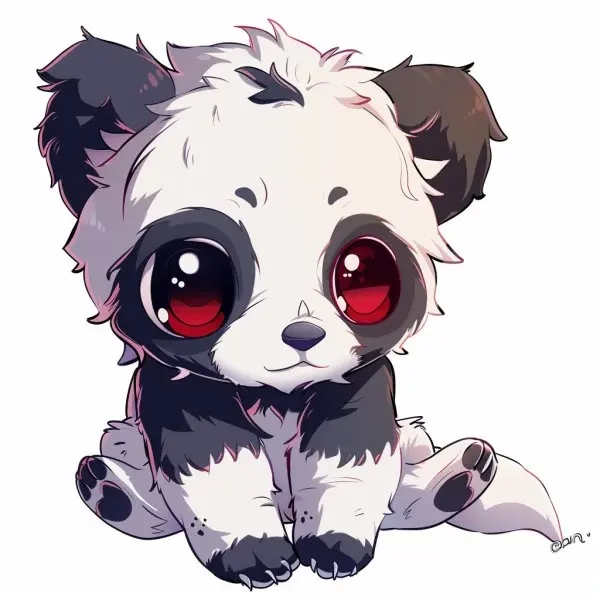 Gấu trúc gấu trúc avatar cute chibi dễ thương chuẩn gu tuổi teen