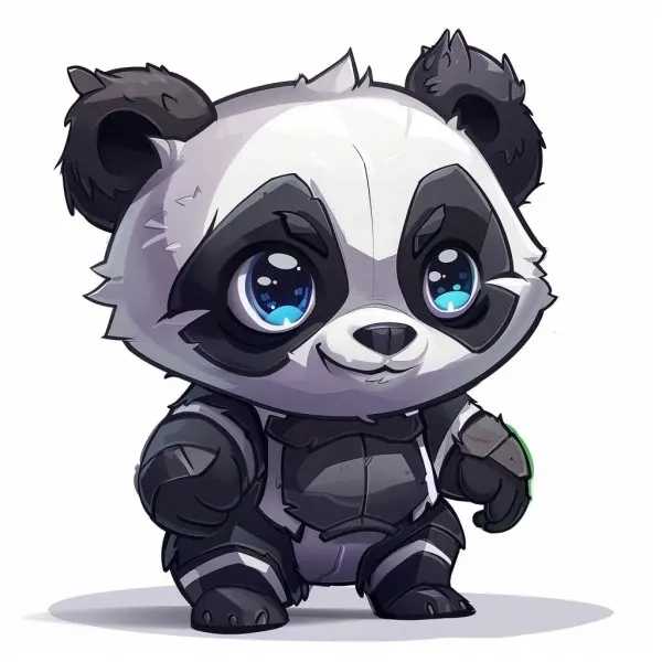 Avatar chibi cute chibi gấu trúc làm ai cũng phải yêu ngay