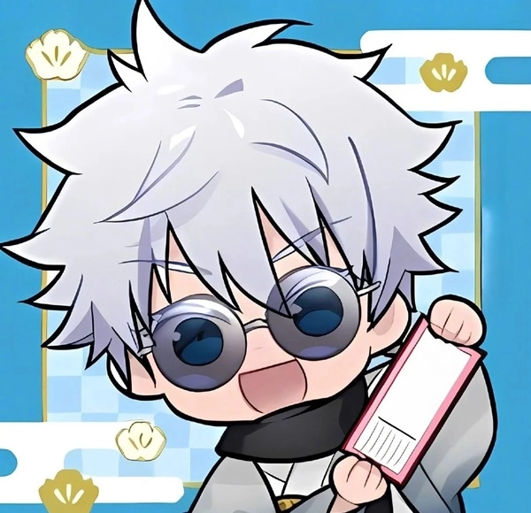 Gojo chibi png tải nhanh không nền tiện lợi