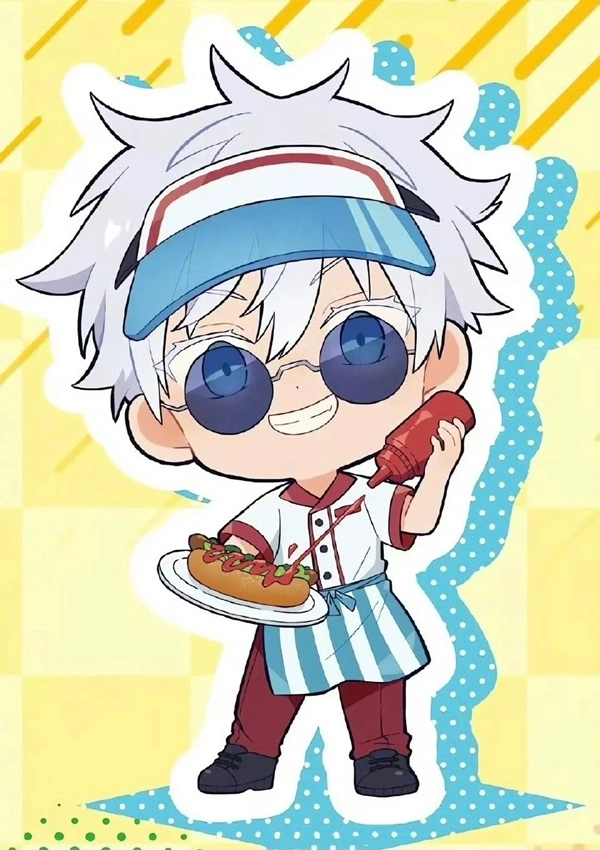 Avatar gojo chibi dành cho tín đồ anime