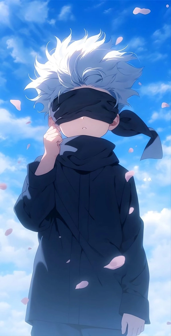 Cute gojo chibi png nền trong suốt cực đẹp