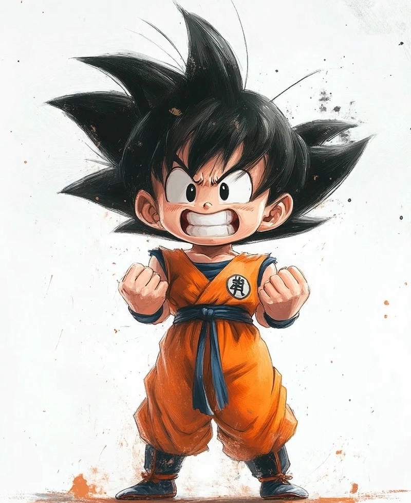 Tham khảo ngay mẫu goku black chibi cực ngầu