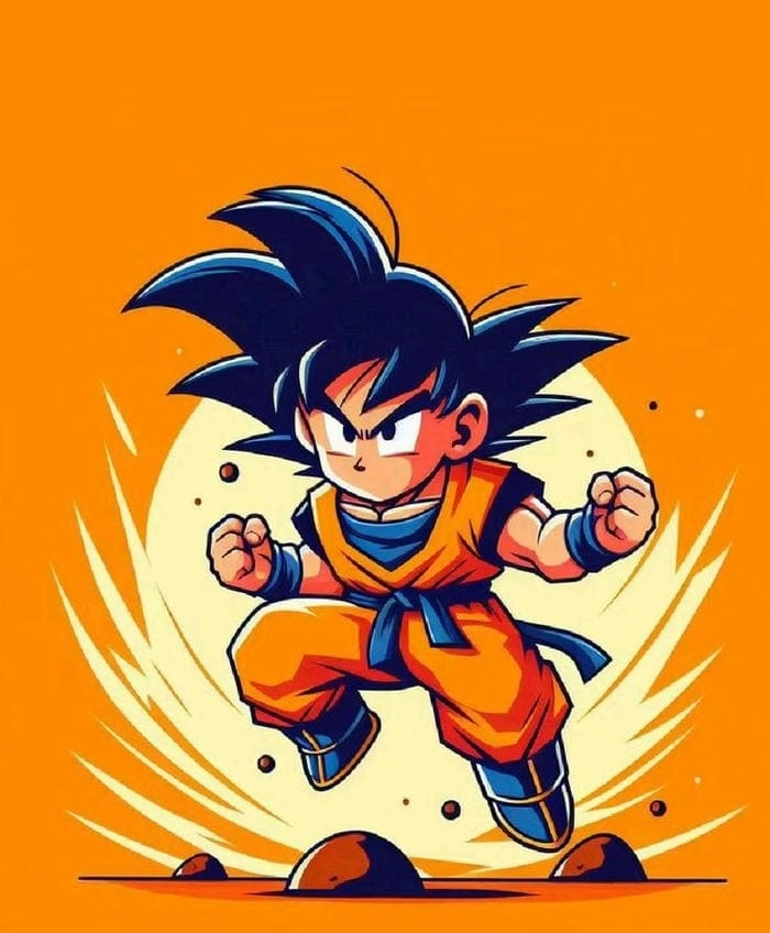 Khám phá goku chibi manga phong cách Nhật