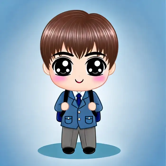 Chia sẻ hình anime nam cute chibi