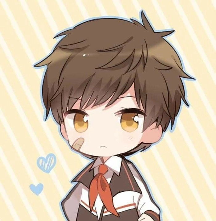 Top chibi nam cute lạnh lùng ảnh anime chibi boy
