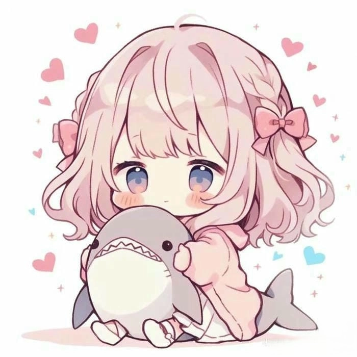 Hình ảnh chibi nữ cute de vẽ phù hợp người mới bắt đầu