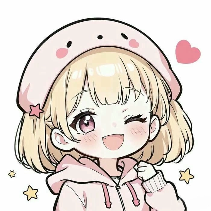 Hình ảnh chibi nữ cute ngầu cá tính nhưng vẫn đáng yêu