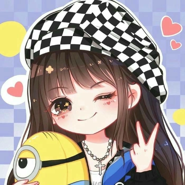 Hình nền chibi nữ cute cực chất cho điện thoại cá nhân