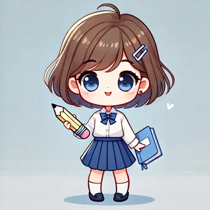 Cách vẽ anime chibi nữ cute đơn giản mà chuẩn phong cách Nhật