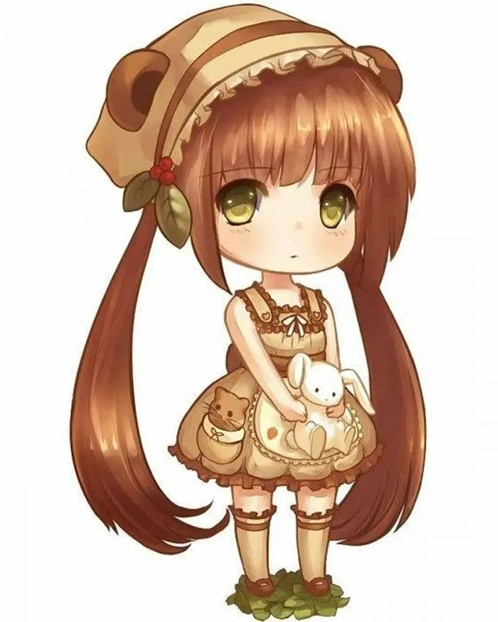 Tóc chibi nữ cute đa dạng kiểu cho bạn thỏa sức chọn
