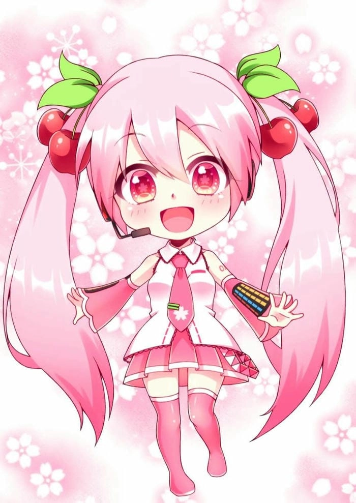 Chibi nữ cute đơn giản nhưng vẫn khiến bạn yêu thích