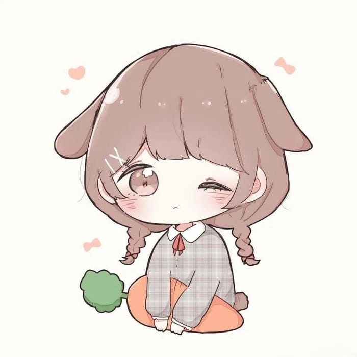 Hình ảnh chibi nữ cute vẽ cực kỳ sinh động và bắt mắt
