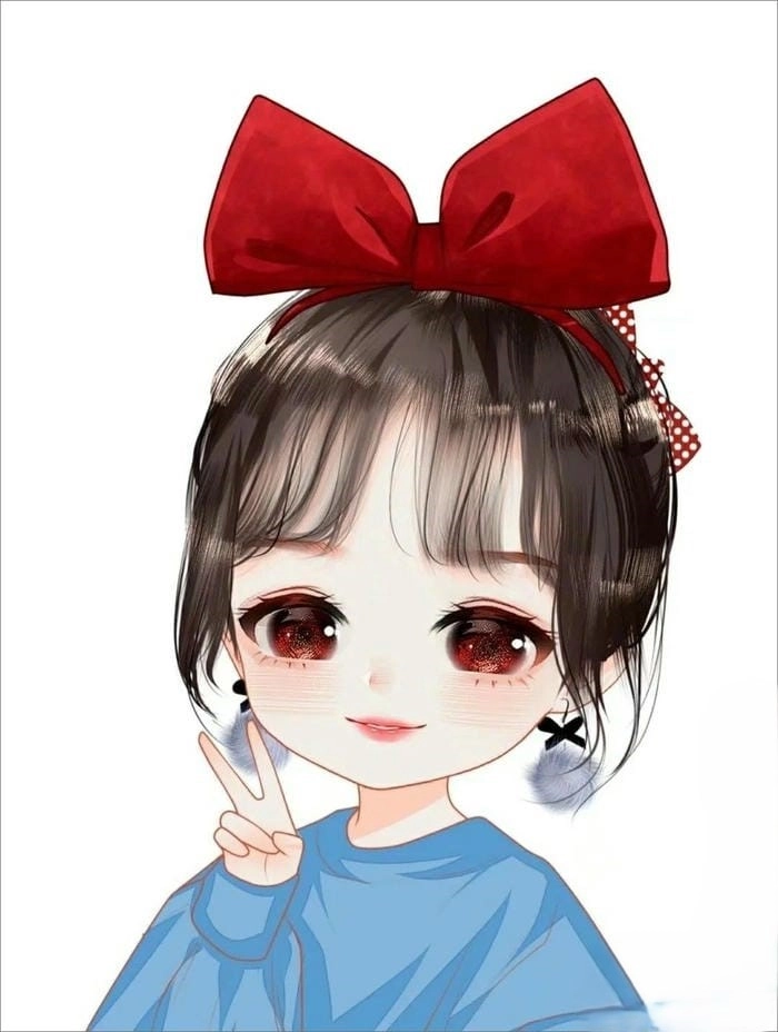 Avatar chibi hình ảnh chibi nữ cute làm mới trang cá nhân