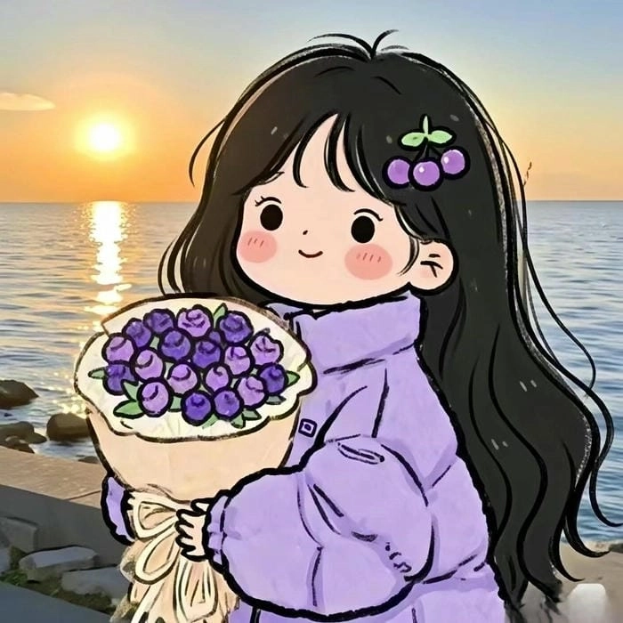 Ảnh chibi nữ cute dễ vẽ dành cho bé thích sáng tạo