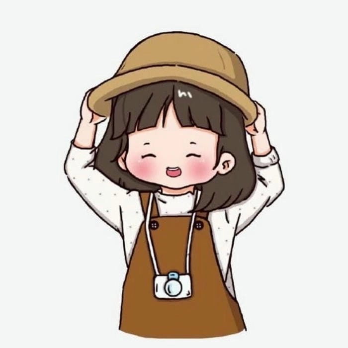 Hình chibi nữ cute dễ vẽ đẹp ngỡ ngàng cho người mới tập