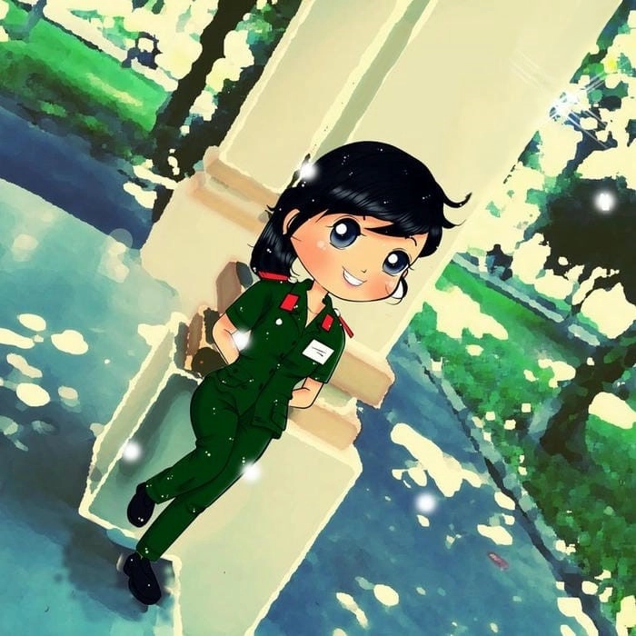 Chibi nữ cute ảnh anime đậm chất manga hút hồn