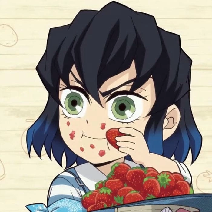 Cận cảnh nét cute inosuke chibi