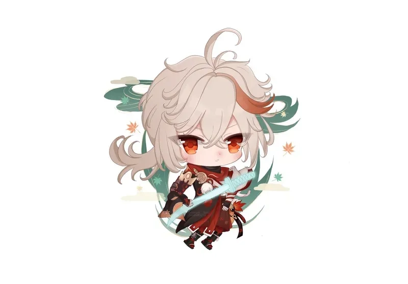 Ngắm nhìn vẻ dễ thương của chibi kazuha