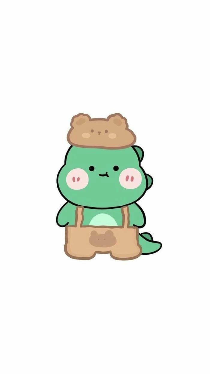 Tải ngay loạt khủng long chibi dễ thương cho bé