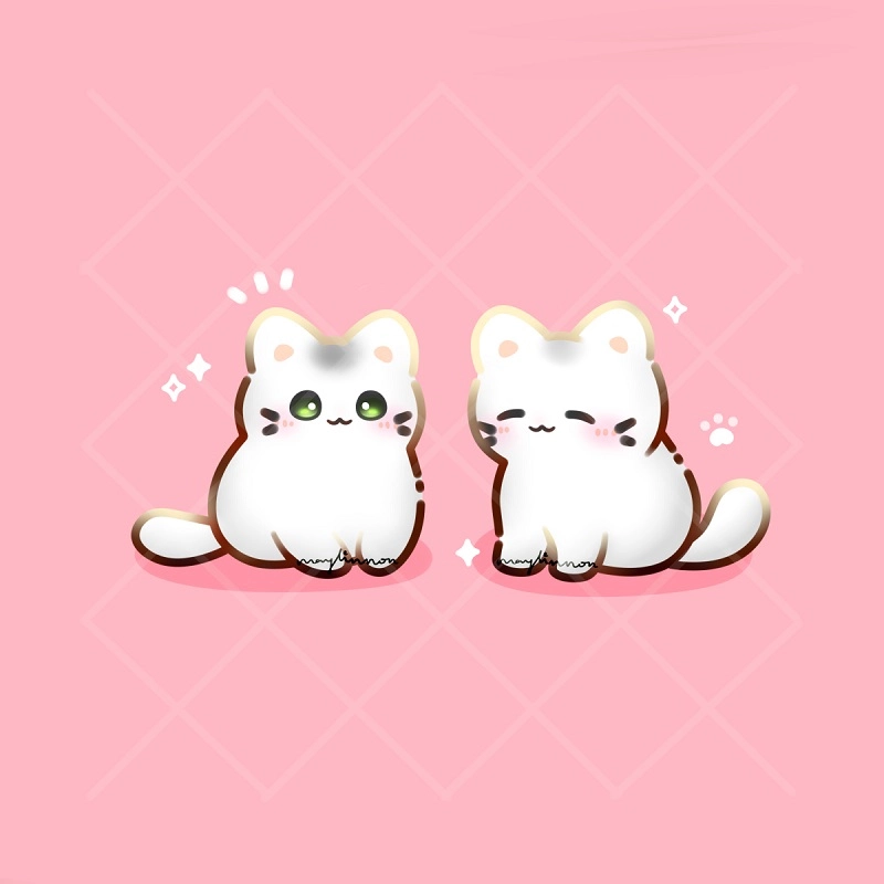 Tuyển chọn hình con mèo chibi cute