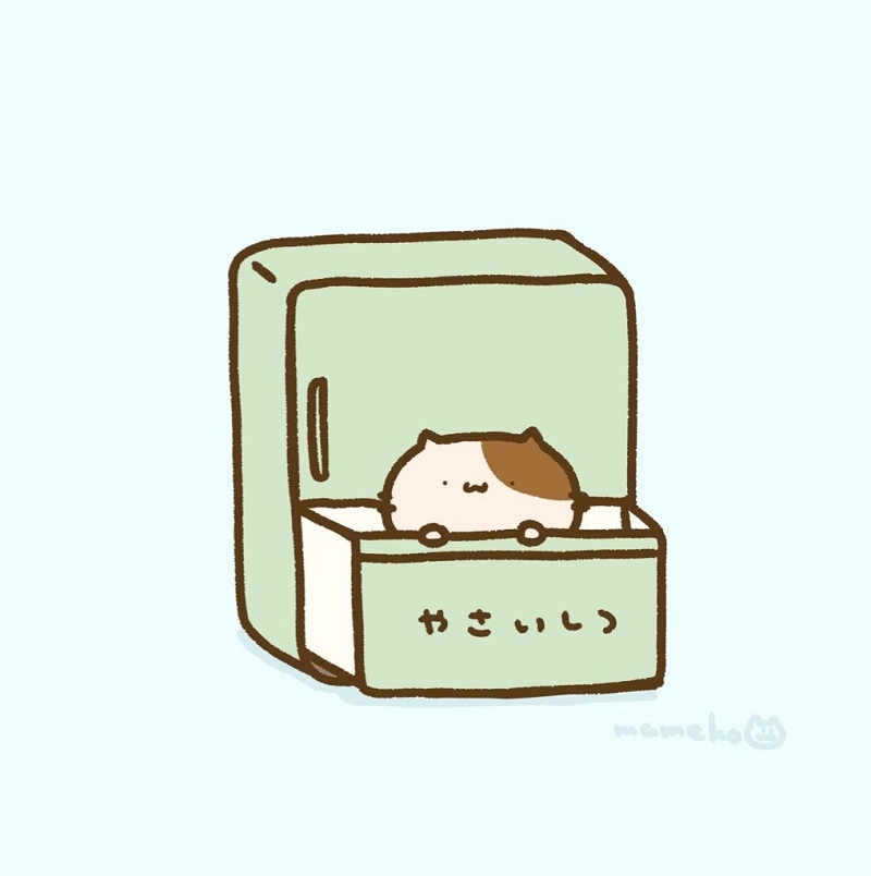 Yêu mê mẩn với cute mèo chibi