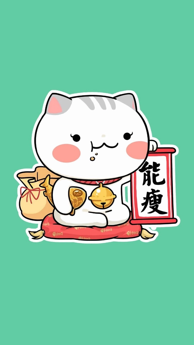 Đổi mới với avatar mèo chibi siêu đáng yêu