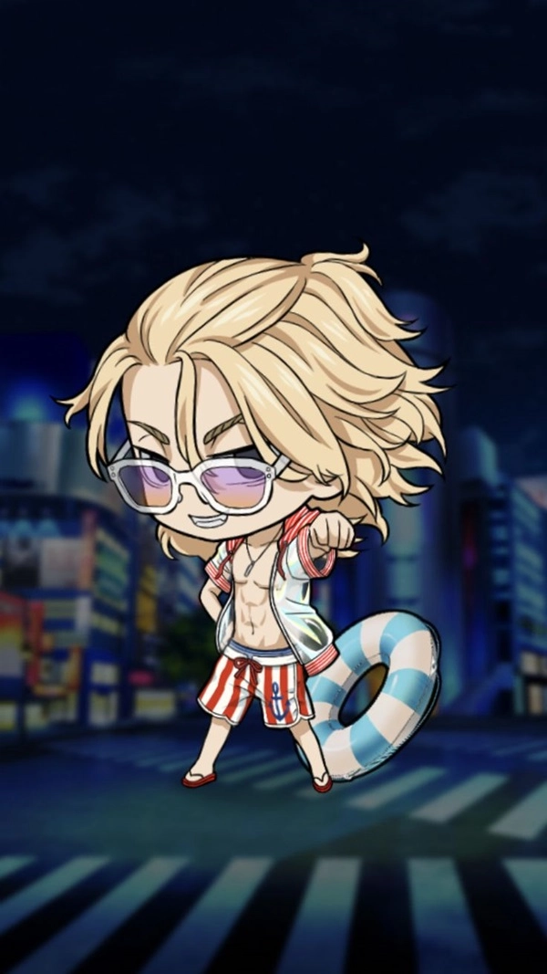 Vẻ lạnh lùng từ chibi revengers mikey